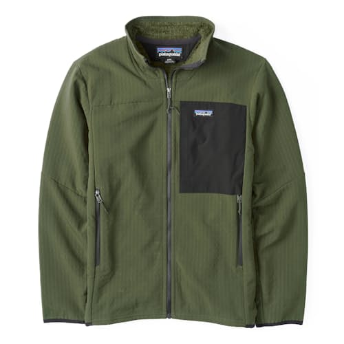 laydown image of R2 TechFace DWR Jacket