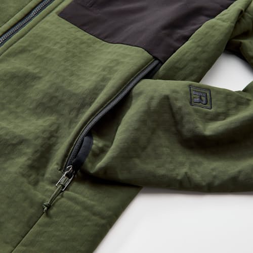 laydown detail image of R2 TechFace DWR Jacket