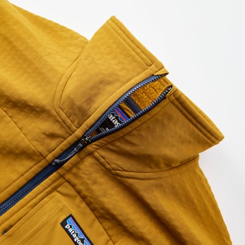 laydown detail image of R2 TechFace DWR Jacket