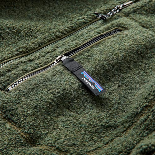 laydown detail image of Reclaimed Fleece Jacket