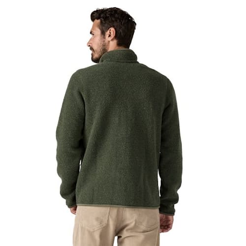 on model image of Reclaimed Fleece Jacket