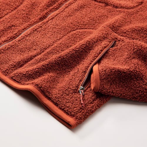 laydown detail image of Reclaimed Fleece Jacket