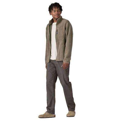 on model image of Reclaimed Fleece Jacket