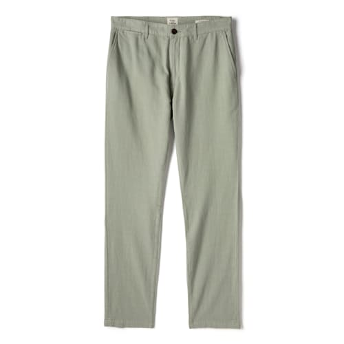 laydown image of Cotton Linen Chino - HB Athletic Tapered
