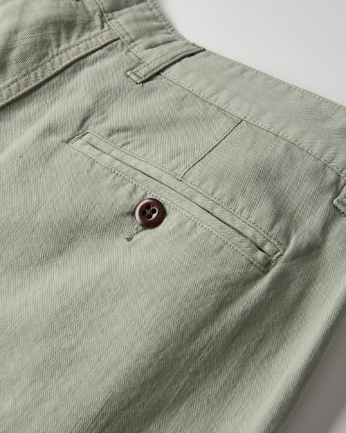 laydown detail image of Cotton Linen Chino - HB Athletic Tapered