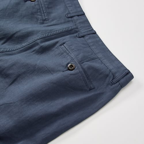 laydown detail image of Cotton Linen Chino - HB Athletic Tapered