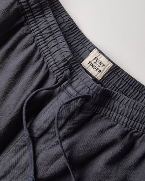 laydown detail image of Cotton Linen Drawstring Pant
