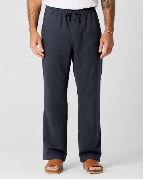 lifestyle image of Cotton Linen Drawstring Pant