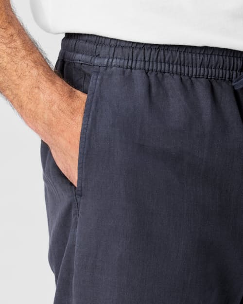 lifestyle image of Cotton Linen Drawstring Pant
