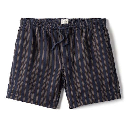 laydown image of Cotton Linen Drawstring Short - 7"