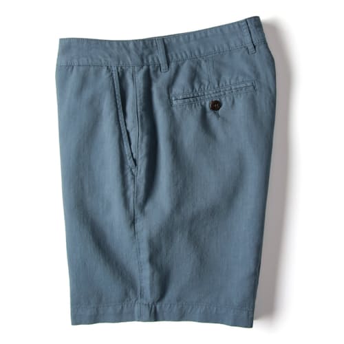 laydown image of Cotton Linen Short - 7"