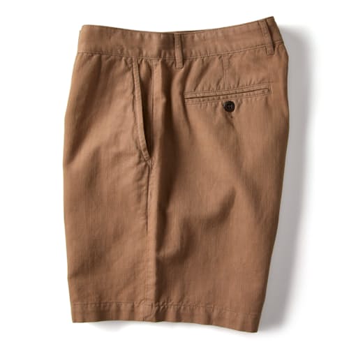 laydown image of Cotton Linen Short - 7"