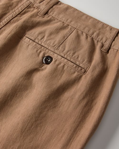 laydown detail image of Cotton Linen Short - 7"