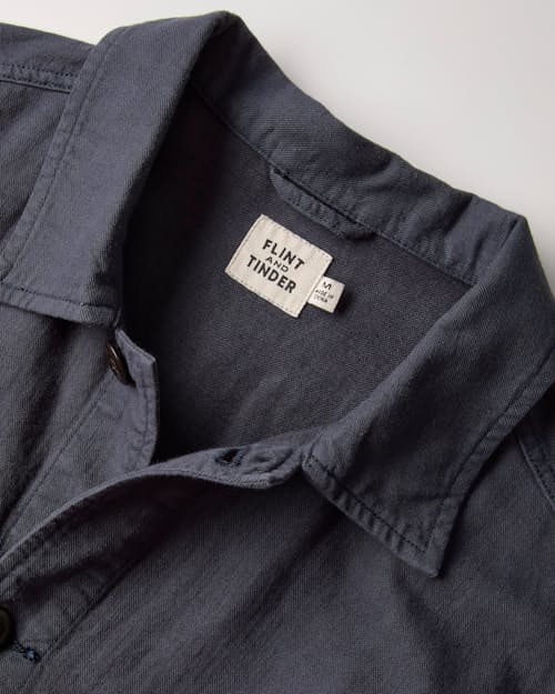 laydown detail image of Linen Chore Coat