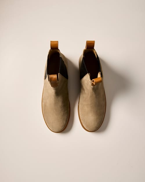 laydown detail image of Terra Slip On Chelsea Sneaker Boot