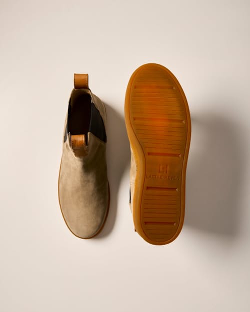 laydown detail image of Terra Slip On Chelsea Sneaker Boot
