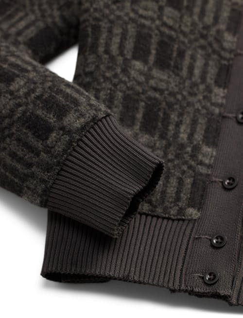 laydown detail image of Women's Wool Blend Cardigan Sweater