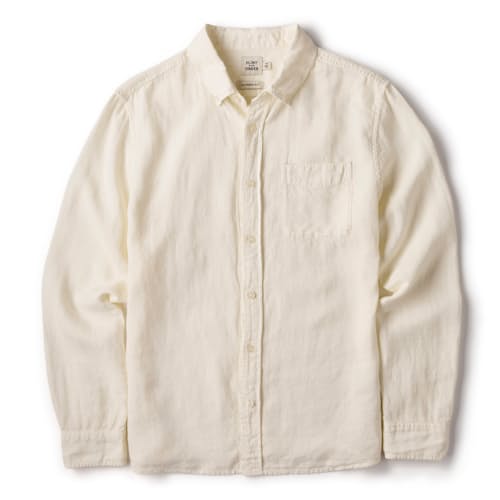 laydown image of Classic Linen Shirt
