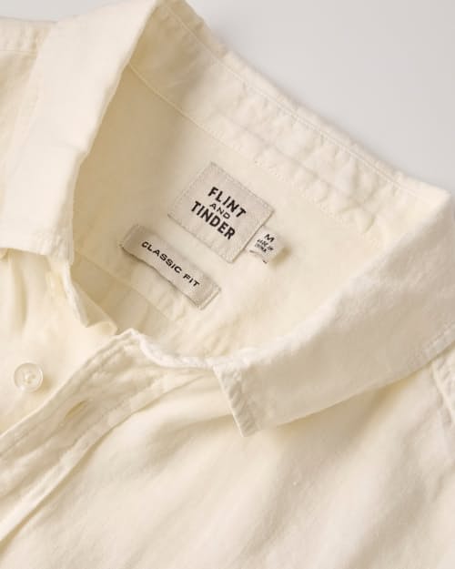 laydown detail image of Classic Linen Shirt