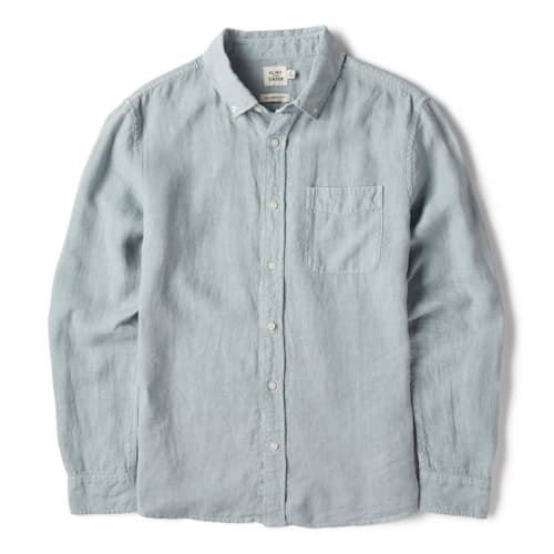 laydown image of Classic Linen Shirt