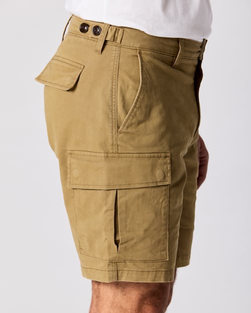 on model image of 365 Cargo Short - 9"