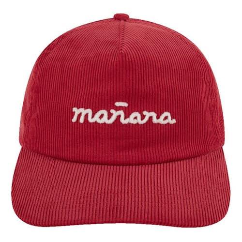 laydown image of Corduroy Logo Snapback hat