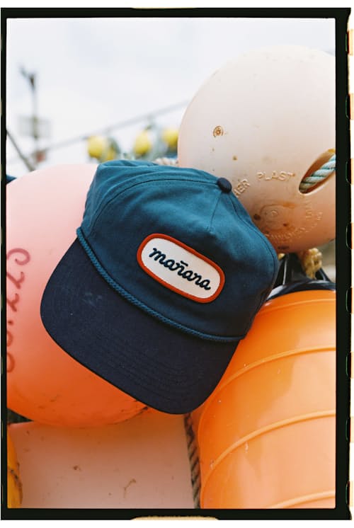 lifestyle image of Two Tone Patch Snapback Hat