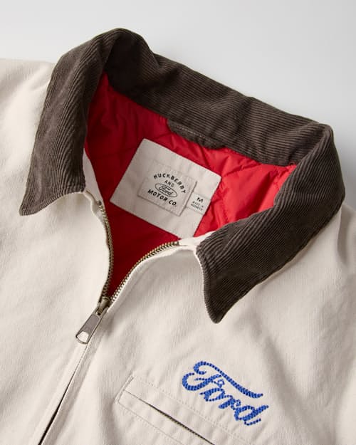 laydown detail image of Ford Canvas Jacket
