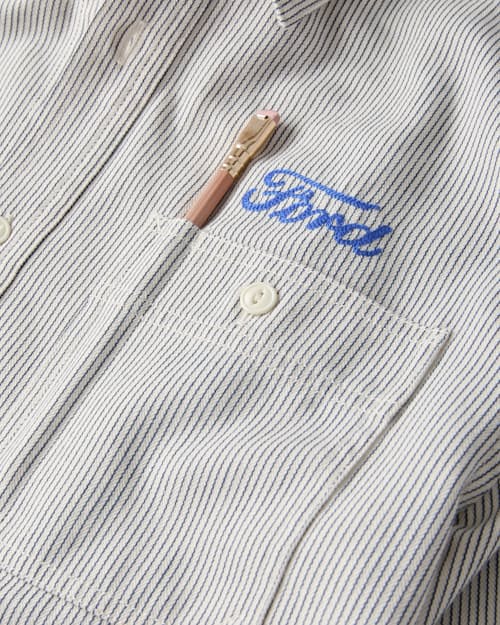 laydown detail image of Ford Mechanics Shirt
