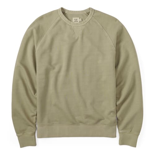 laydown image of Midweight Terry Crewneck Sweatshirt