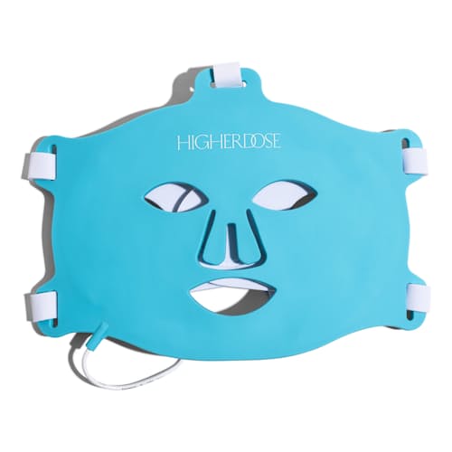laydown image of Red Light Face Mask