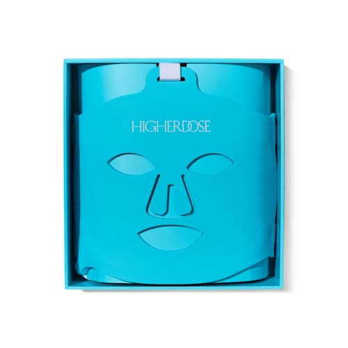 laydown image of Red Light Face Mask