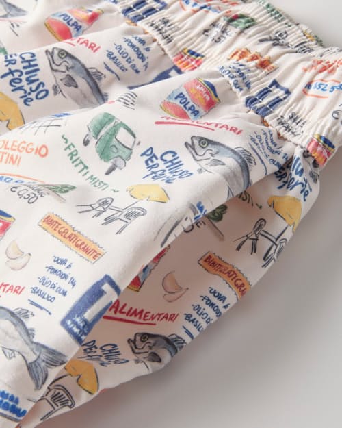 laydown detail image of Mediterranean Swim Shorts - 5"