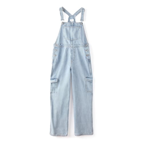 laydown image of Women's Cargo Overalls
