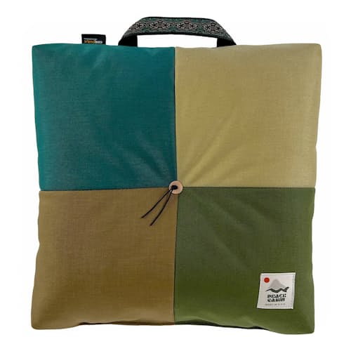 laydown image of Wanderer 'Quad' Outdoor Cushion - Terrain