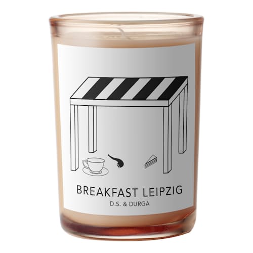 laydown image of Breakfast Leipzig Candle