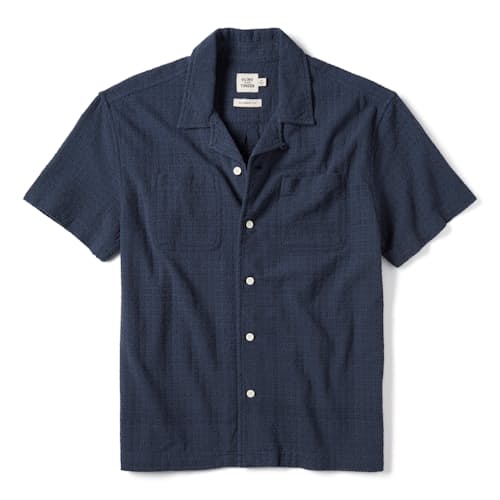 laydown image of Leisure Short Sleeve Shirt
