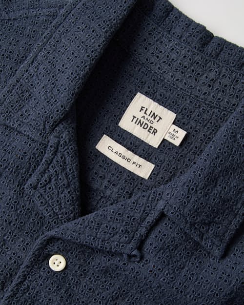 laydown detail image of Leisure Short Sleeve Shirt