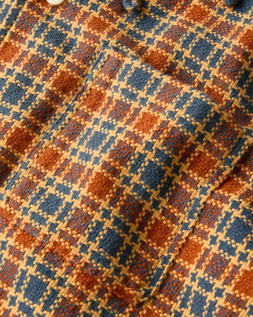 laydown detail image of Leisure Camp Collar Shirt
