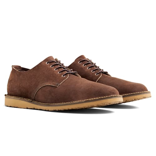 laydown image of Weekender Oxford Shoe
