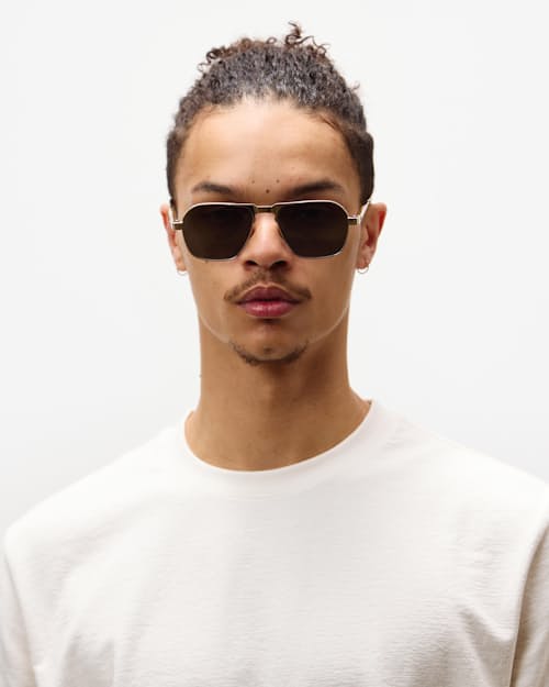 on model image of Fraser M-Series Sunglasses