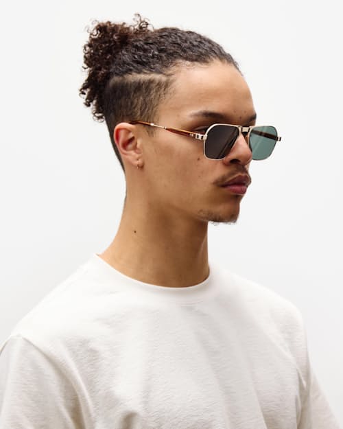 on model image of Fraser M-Series Sunglasses