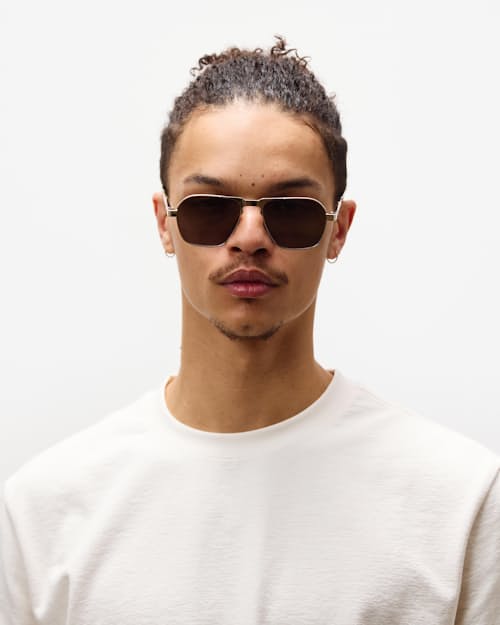 on model image of Fraser M-Series Sunglasses