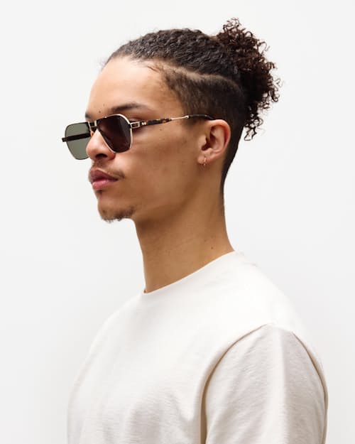 on model image of Fraser M-Series Sunglasses
