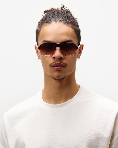 on model image of Fraser Sunglasses