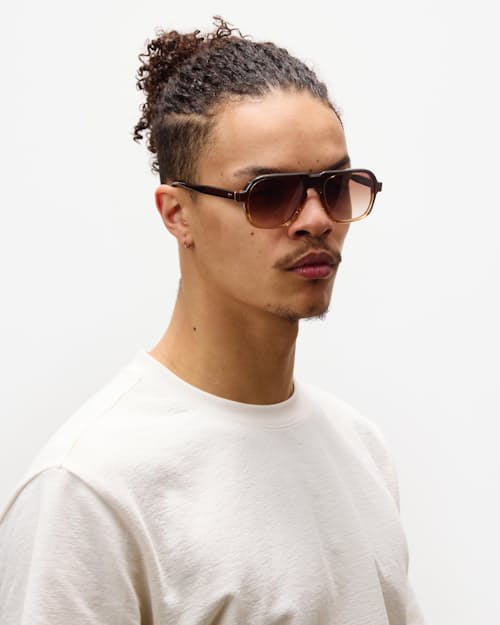 on model image of Fraser Sunglasses