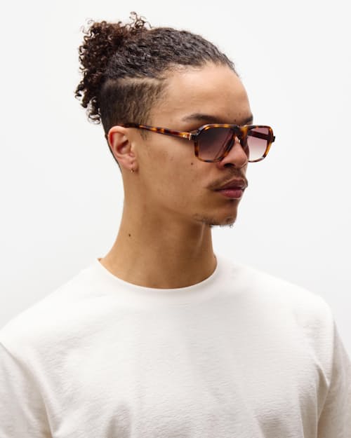 on model image of Fraser Sunglasses