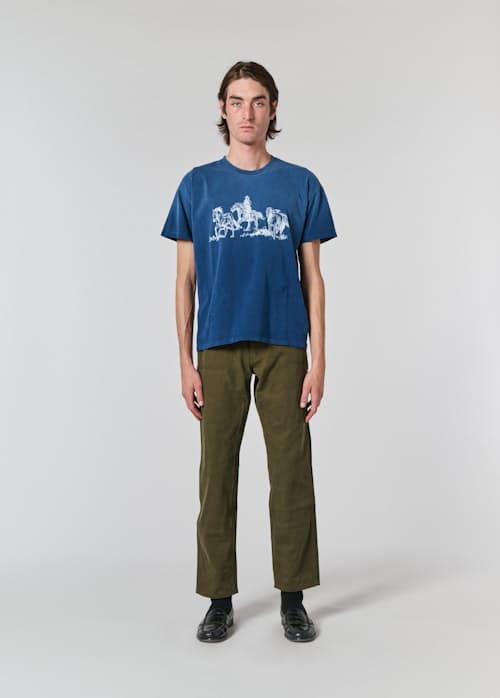 on model image of Statesman Doubleknee Pant
