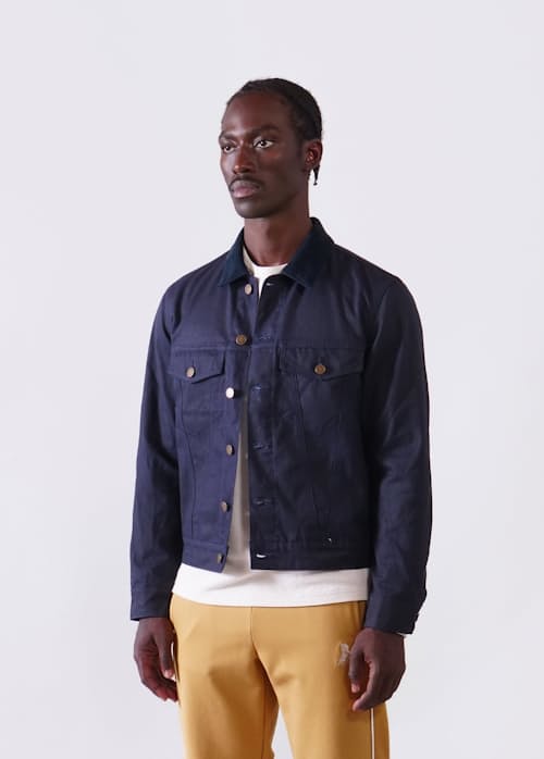 on model image of Trucker Jacket