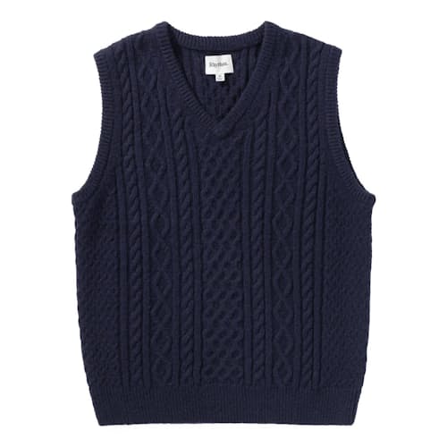 laydown image of Mohair Knit Vest